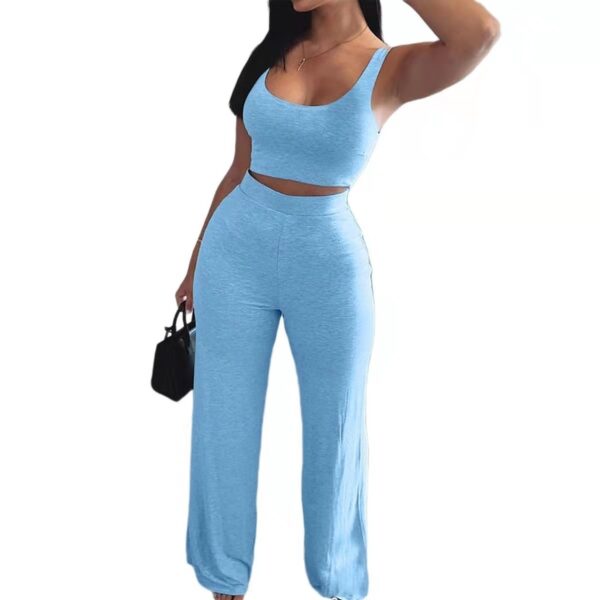 Trousers Casual Sports Basic Suit - Image 3