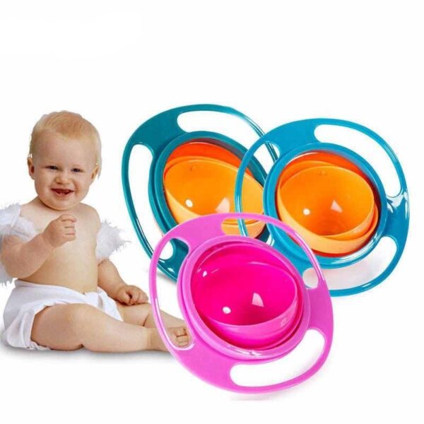 360 Rotate Universal Spill-proof Bowl Dishes - Image 5