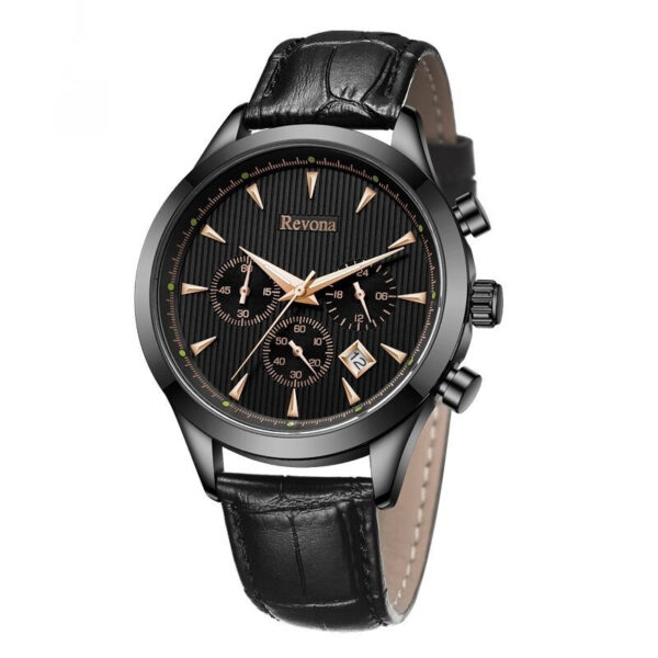 Men's Watch Business Casual Three Eyes And Six Needles Calendar Timing - Image 3