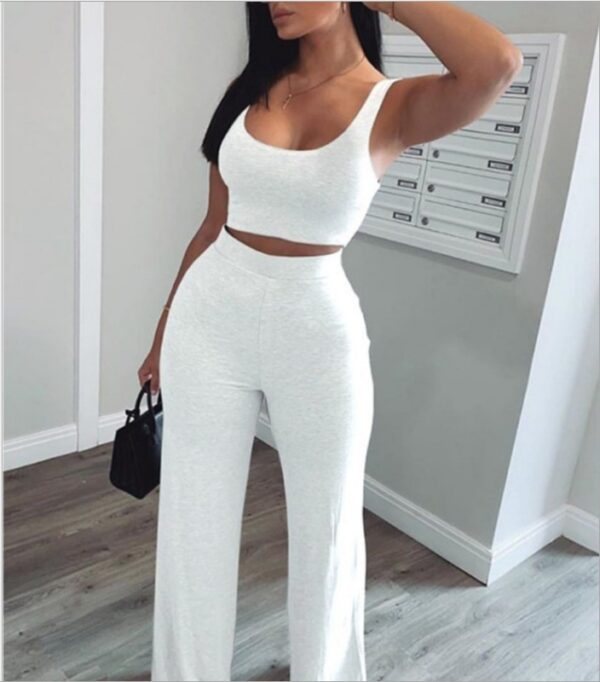 Trousers Casual Sports Basic Suit - Image 6