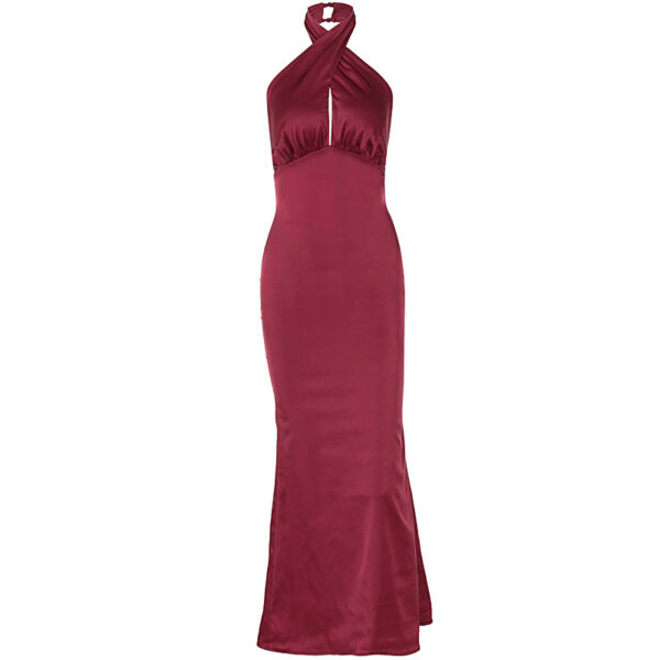 Summer Fashion Elegant Backless Sleeveless Dress - Image 6
