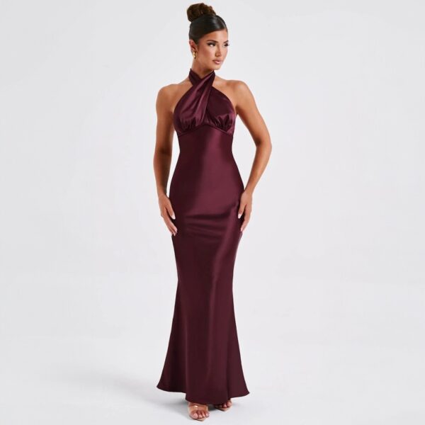 Summer Fashion Elegant Backless Sleeveless Dress - Image 7