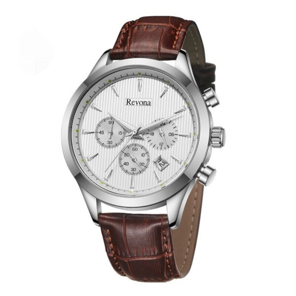 Men's Watch Business Casual Three Eyes And Six Needles Calendar Timing - Image 2