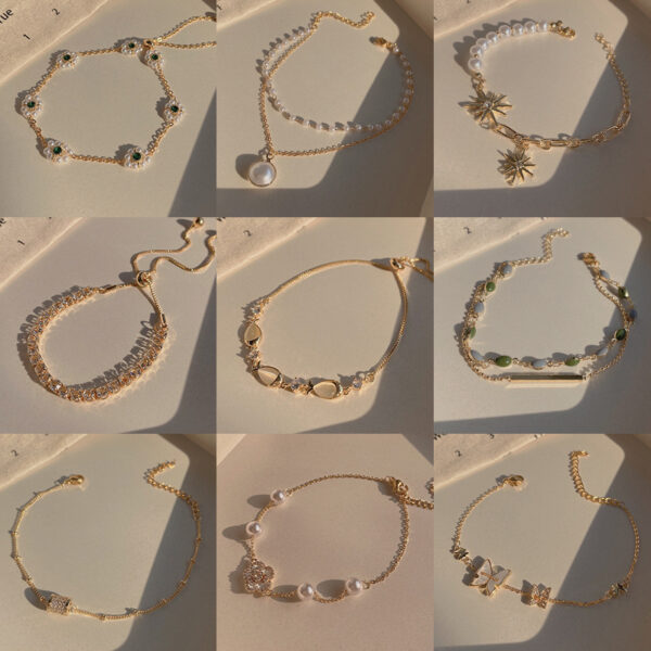Vintage Pearl Bracelet Female Ins Style High Sense