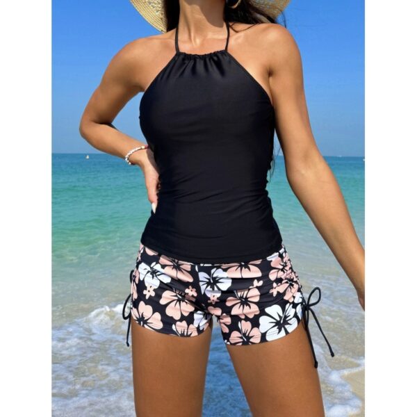 Split Women's Loose Slim Fit Slimming Swimsuit - Image 3
