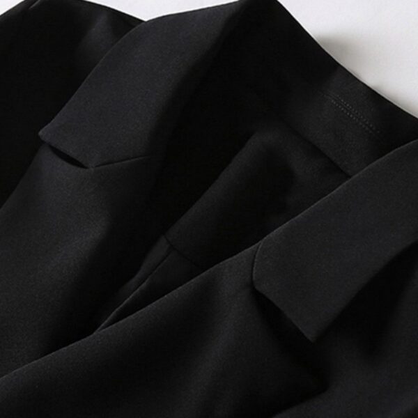 Autumn New Plus Size Women's Long Suit Trench Coat - Image 2