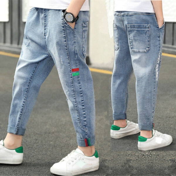 CUHK Kids' Fashion Straight Casual Pants - Image 2