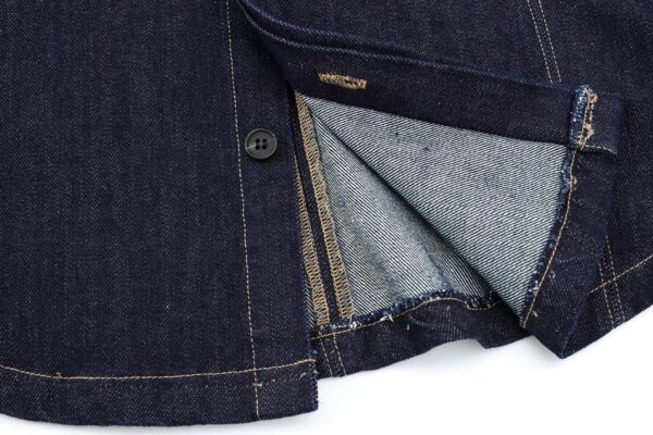 European And American Style Fashion String Decoration Lapel Sleeveless Denim Shirt - Image 4