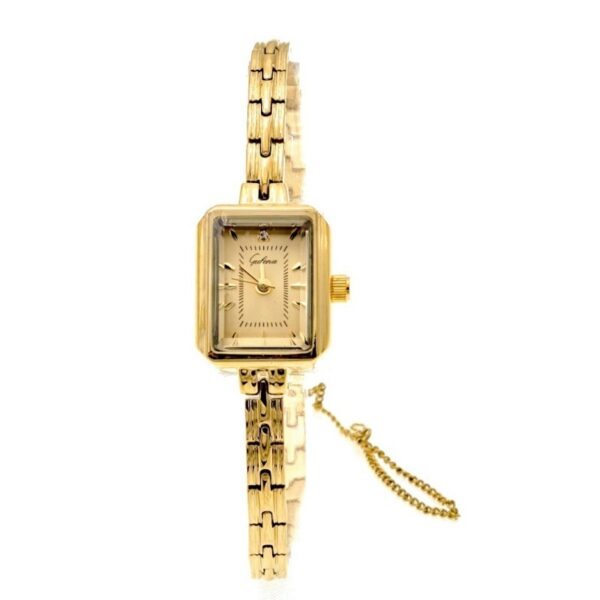 Niche Mini Small Golden Thin Chain Women's Quartz Watch - Image 2
