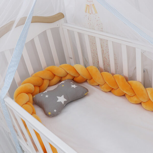 Baby Bumper Bed Braid Knot Pillow Cushion Bumper for Infant cuna Bebe lit Crib Protector Cot Bumper Room Decor - Image 10