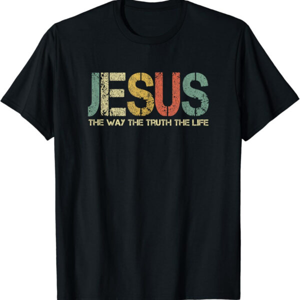 Christian T Shirt Women Men Kids The Way Truth - Image 4
