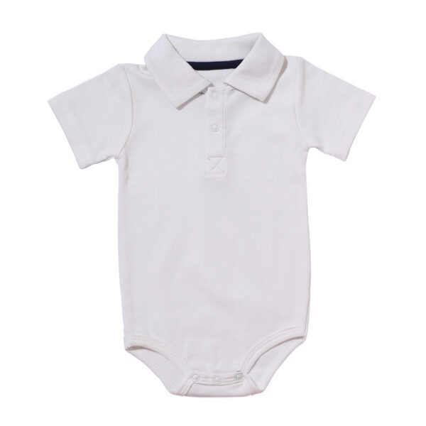 Lapel baby onesies - Image 4