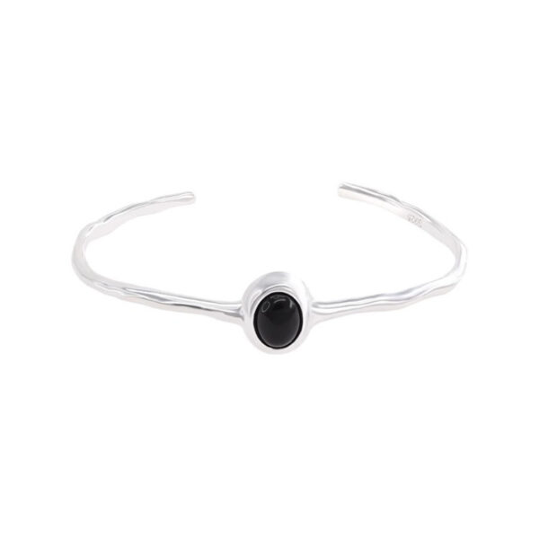 Elegant Cold Feeling Aquamarine Bracelet For Women - Image 2