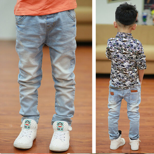 Boys spring and autumn pants - Image 5