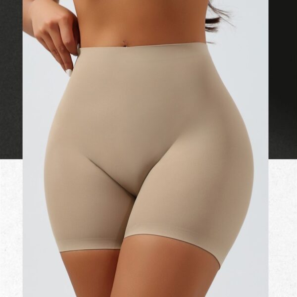 Mid-waist Boxer Seamless Body Shaping Boxer Safety Pants For Women - Image 3