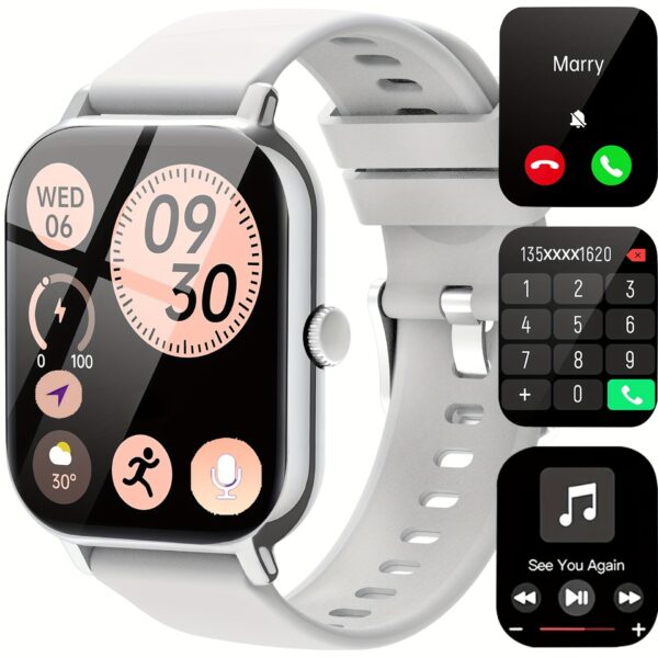 HD Large Screen Pedometer Heart Rate Monitoring Smart Watch - Image 9