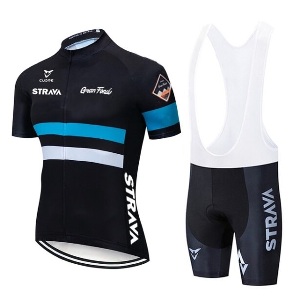 Summer Mens Cycling Jersey Bicycle Clothes Bike Clothing Set - Image 5
