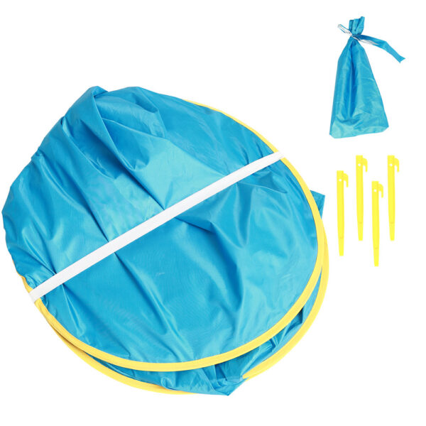 Baby Beach Tent Kids Outdoor Camping Easy Fold Up Waterproof  Up Sun Awning Tent UV-protecting - Image 2