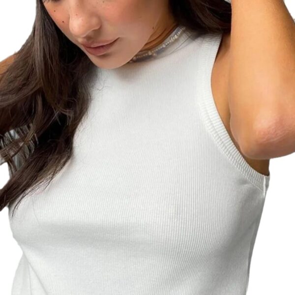 Women's Summer Slimming Slim Sleeveless Vest - Image 2