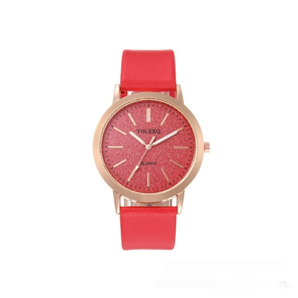 Watch Student Party Women's Watch Korean Style Alloy Pu Strap - Image 2