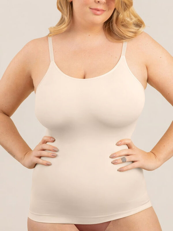 Women's Solid Color Long Sling Slimming Clothes - Image 9