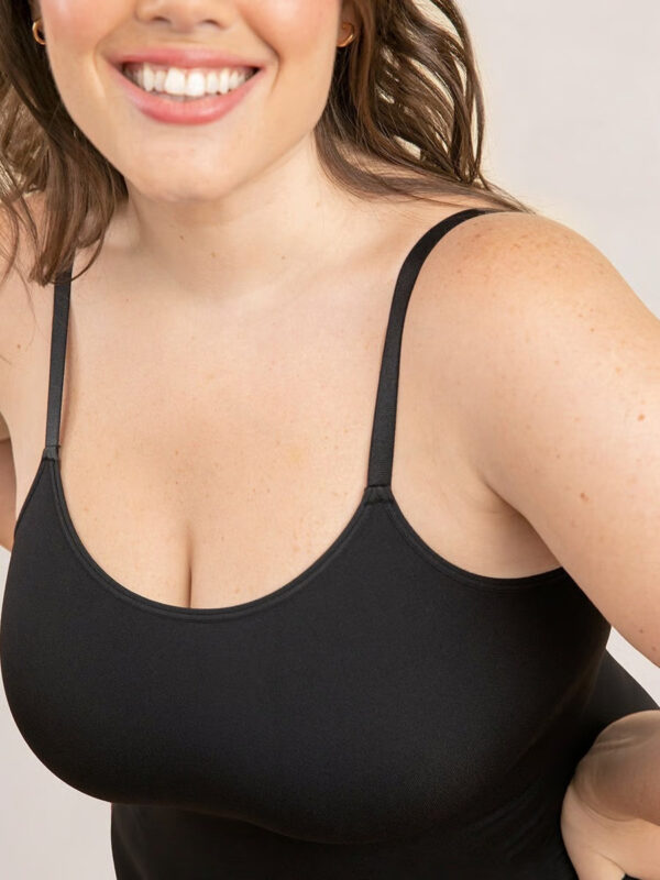 Women's Solid Color Long Sling Slimming Clothes - Image 2
