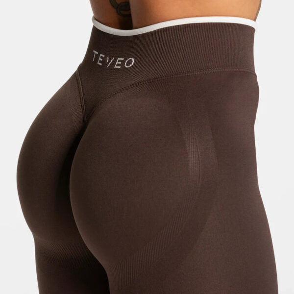 High Waist Workout Hip Lifting White Edge Wicking Sweatpants - Image 2