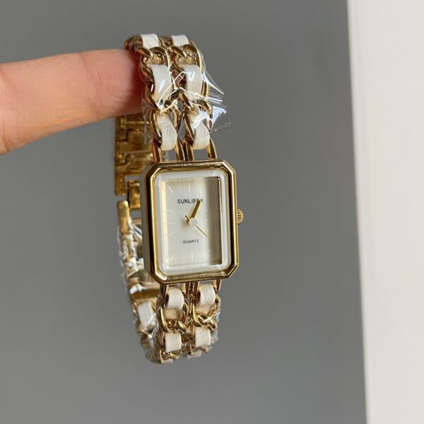 Women's Watch Exquisite High-grade Gold Steel Strap Watch - Image 2