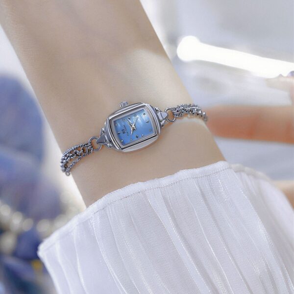 Ladies New Minority Simple Light Blue Watch - Image 8