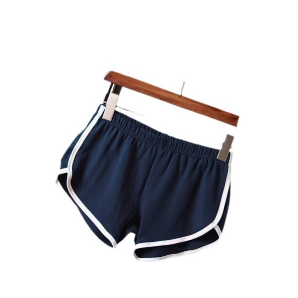 Solid Color Breathable Workout Shorts Women's Candy Color Hot Pants Shorts - Image 10