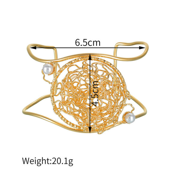 European And American New Eye-catching Hollow Bracelet - Image 3