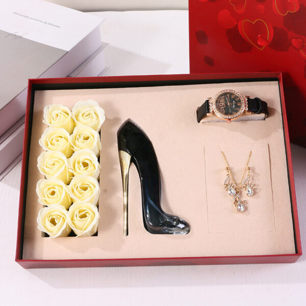 Watch Suit Perfume Watch Ear Studs - Image 10