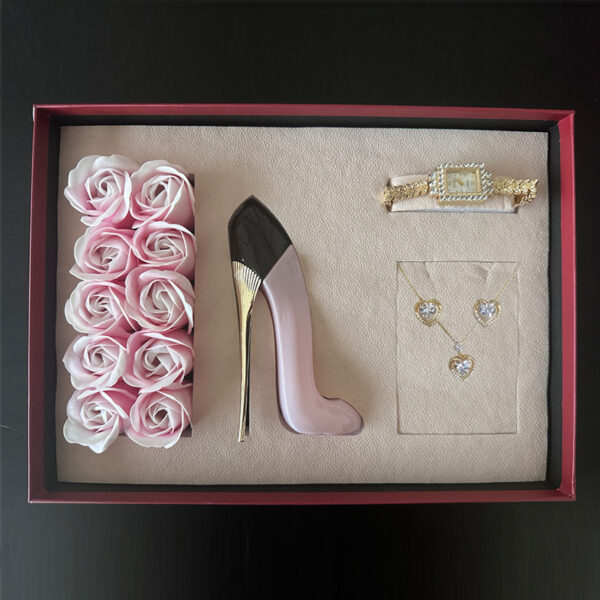 Watch Suit Perfume Watch Ear Studs - Image 2