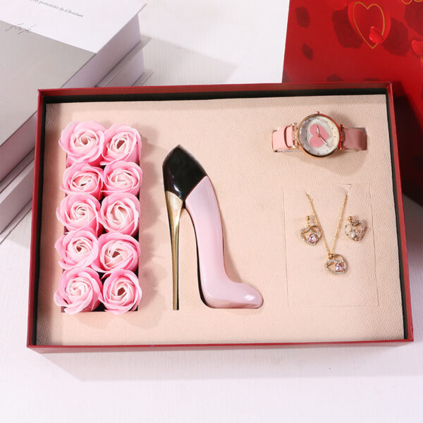 Watch Suit Perfume Watch Ear Studs - Image 4