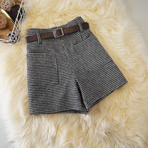 Fashionable All-match Slimming Woolen Wide-leg Pants - Image 5