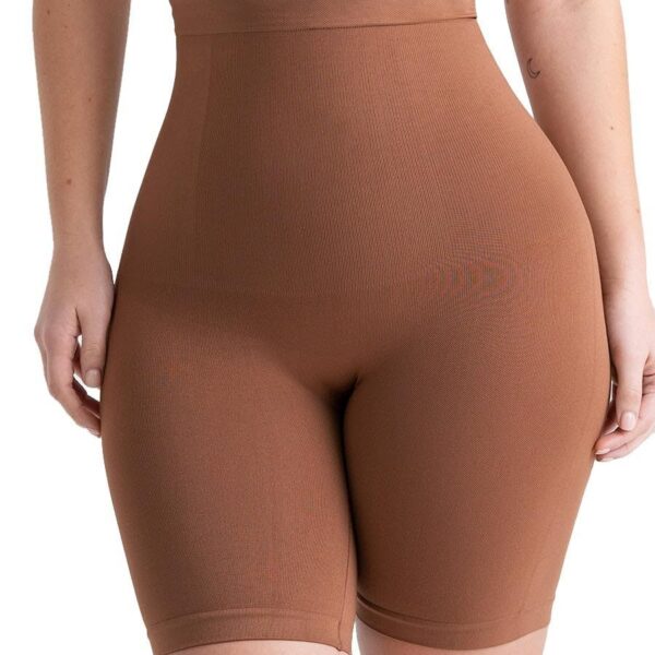 High Waisted Tuck Pants Underwear Silky Shaping Pants Base - Image 3