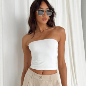 Spring And Summer Women's Solid Color Tank-top