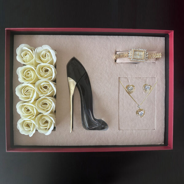 Watch Suit Perfume Watch Ear Studs - Image 8