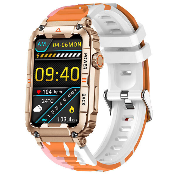 KR88 Bluetooth Calling 157-inch Voice Assistant Heart Rate Blood Oxygen Monitoring Multi-sport Smart Watch - Image 6