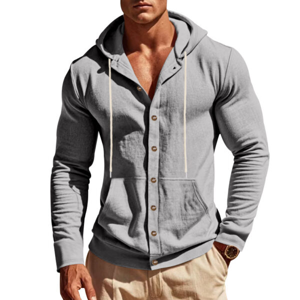 Spring And Autumn American Style Loose Men's Shirt Loose - Image 4