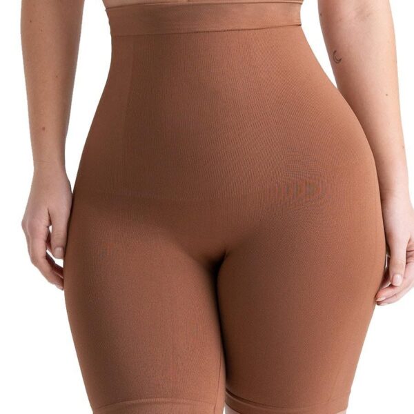 High Waisted Tuck Pants Underwear Silky Shaping Pants Base - Image 2