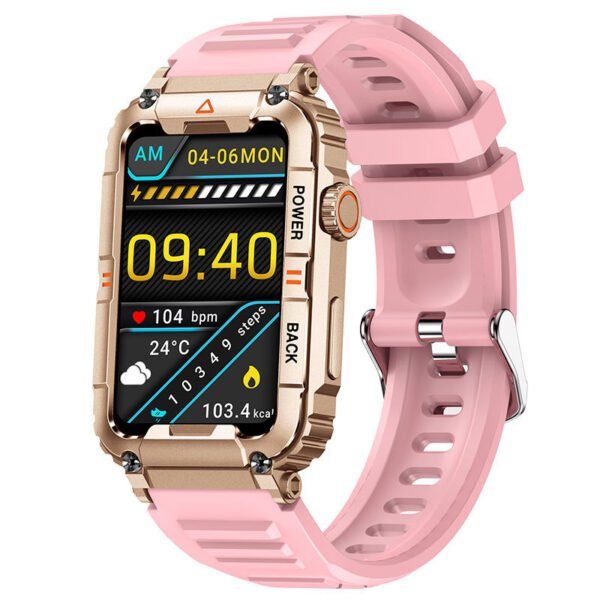 KR88 Bluetooth Calling 157-inch Voice Assistant Heart Rate Blood Oxygen Monitoring Multi-sport Smart Watch - Image 4