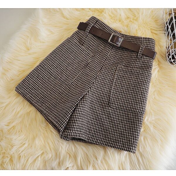 Fashionable All-match Slimming Woolen Wide-leg Pants - Image 7