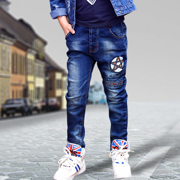 CUHK Kids' Fashion Straight Casual Pants - Image 3