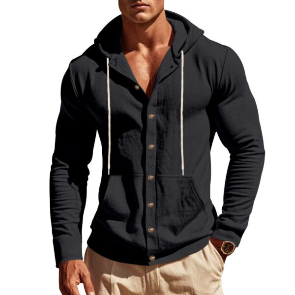 Spring And Autumn American Style Loose Men's Shirt Loose - Image 9