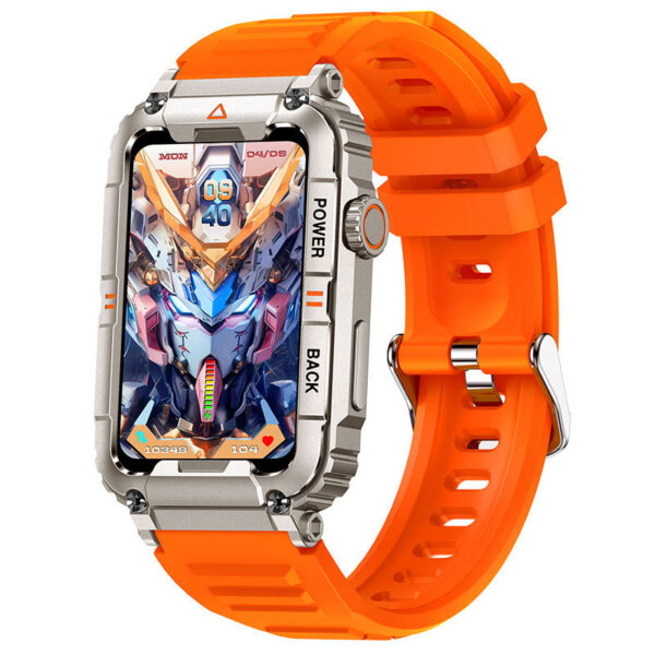 KR88 Bluetooth Calling 157-inch Voice Assistant Heart Rate Blood Oxygen Monitoring Multi-sport Smart Watch - Image 5