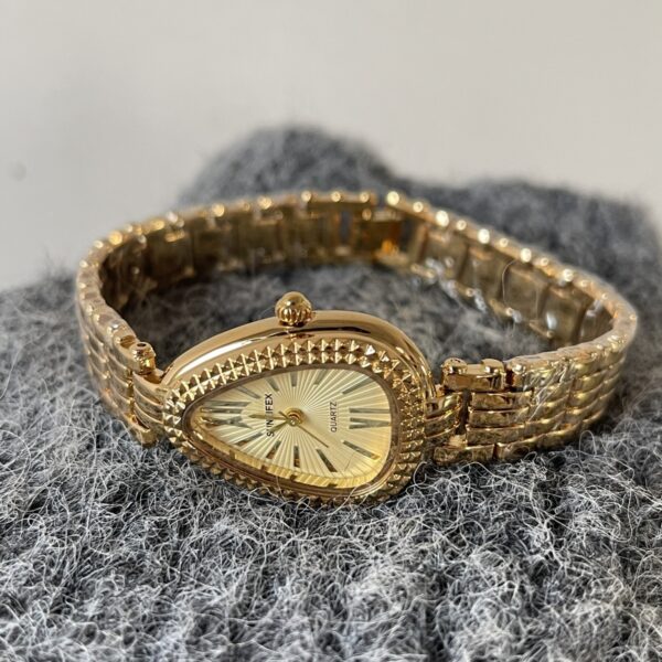 Women's Watch Exquisite High-grade Gold Steel Strap Watch - Image 6