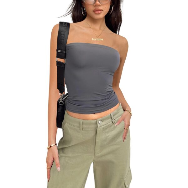 Spring And Summer Women's Solid Color Tank-top - Image 5