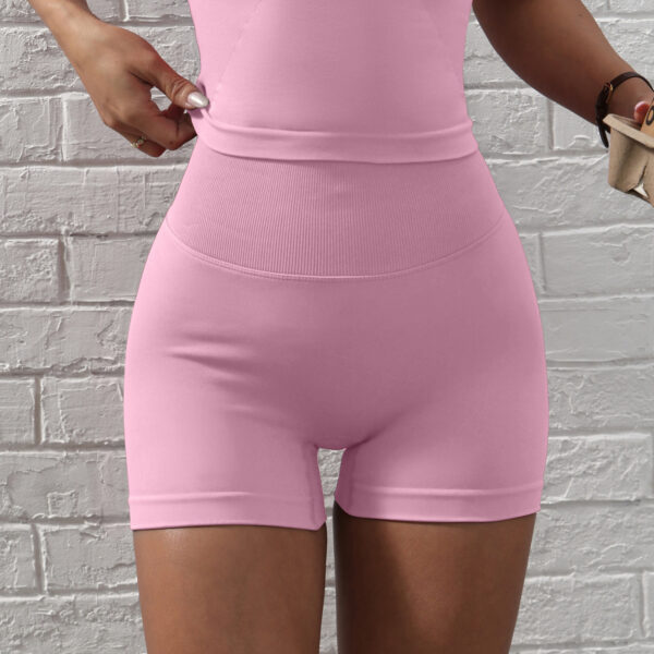 Fashion Fitness Shorts High Elastic Tight Yoga Pants - Image 4