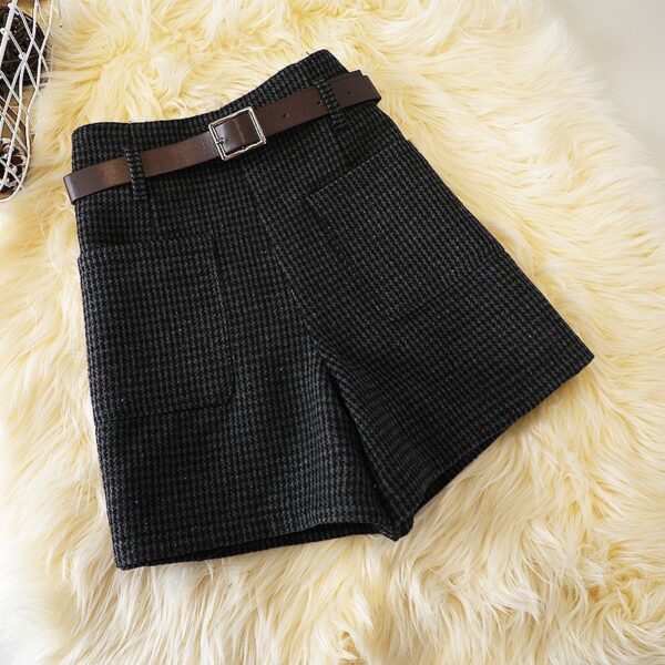 Fashionable All-match Slimming Woolen Wide-leg Pants - Image 6
